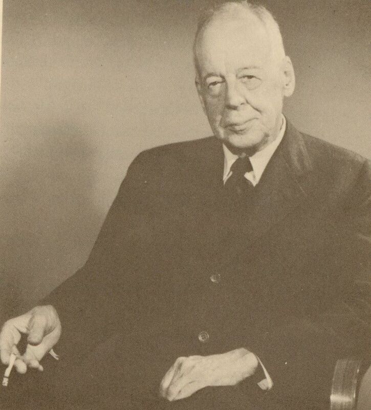 Portrait of American pharmacist Alfred Newton Richards 