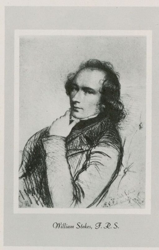 Portrait of Irish physician William Stokes, F.R.S.