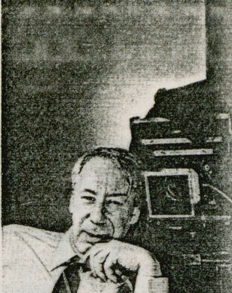 Portrait of American photographer Lejaren a Hiller.