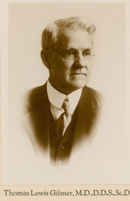 Portrait of American dentist Thomas Lewis Gilmer.