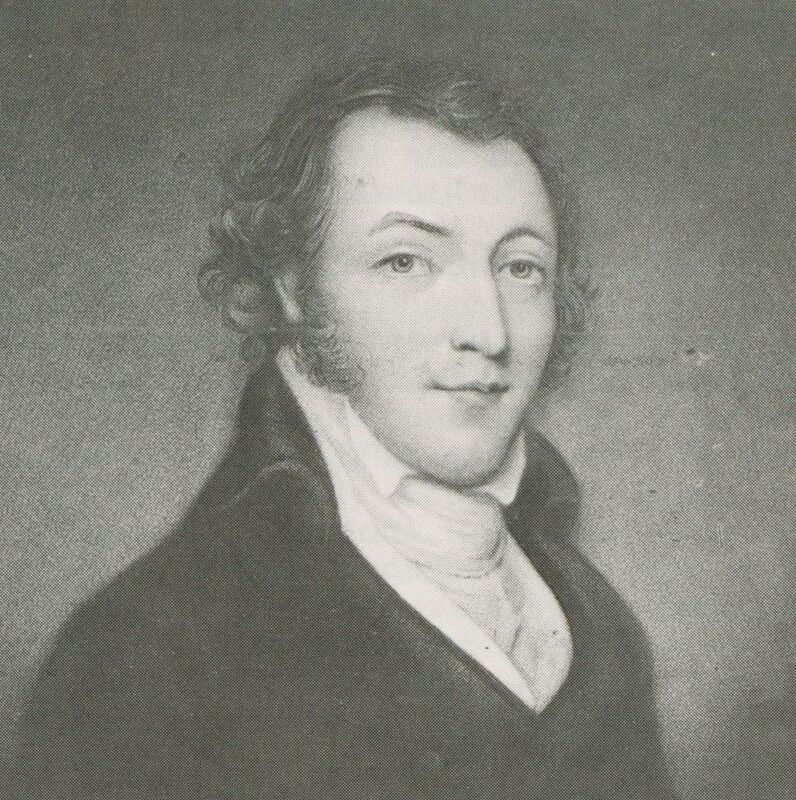 Portrait of American chemist William James Macneven.