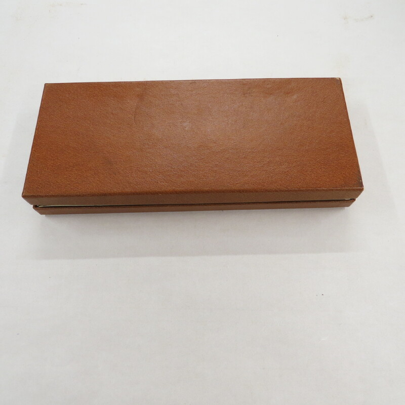 Wood box containing the commemorative key.