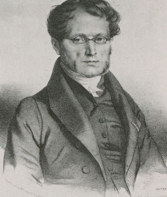 Portrait of French physician Pierre-Charles Alex Louis 