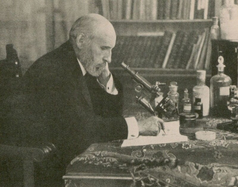 Portrait of Spanish neurologist Santiago Ramon y Cajal 