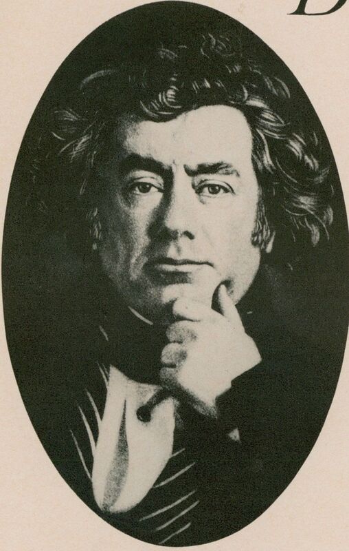 Portrait of English-American physician Robley Dunglison. 