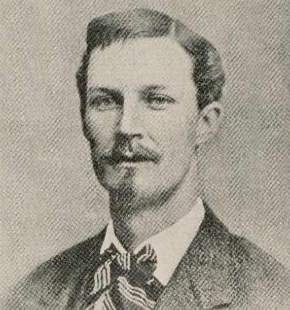 Portrait of American physician George Huntington.