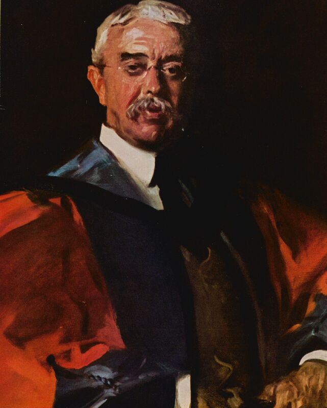 Portrait of American surgeon James William White, M.D. 