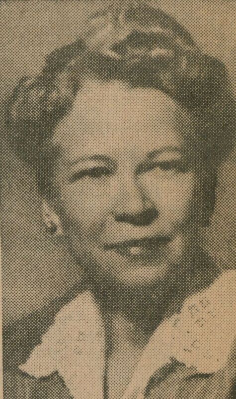 Portrait of American Physicist Edith Quimby. 