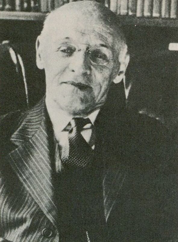 Portrait of American physician Abraham Flexner.