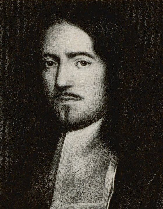 Portrait of Italian physician Marcello Malphigi.