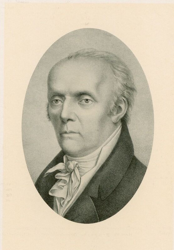 Portrait of German physician Johann Peter Frank.