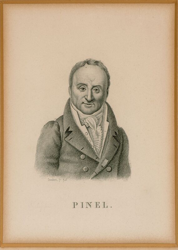 Portrait of French physician Philippe Pinel.