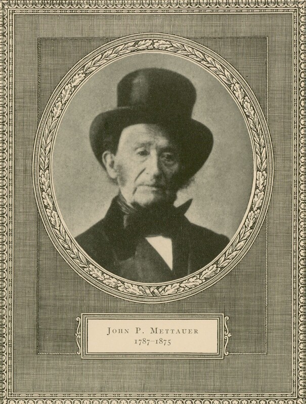Portrait of American gynecologist John P. Mettauer. 