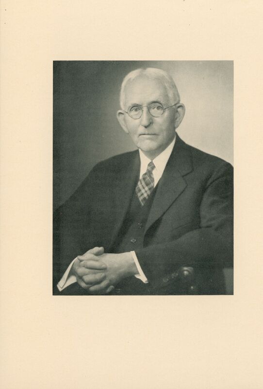 Portrait of American physiologist William Townsend Porter 