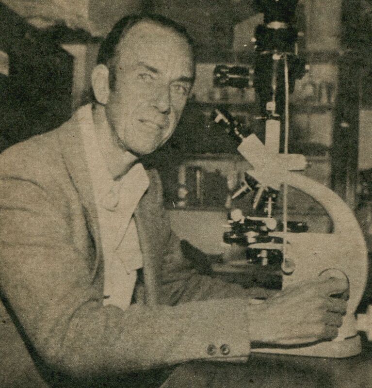      Portrait of American physician William L. Nyhan. 