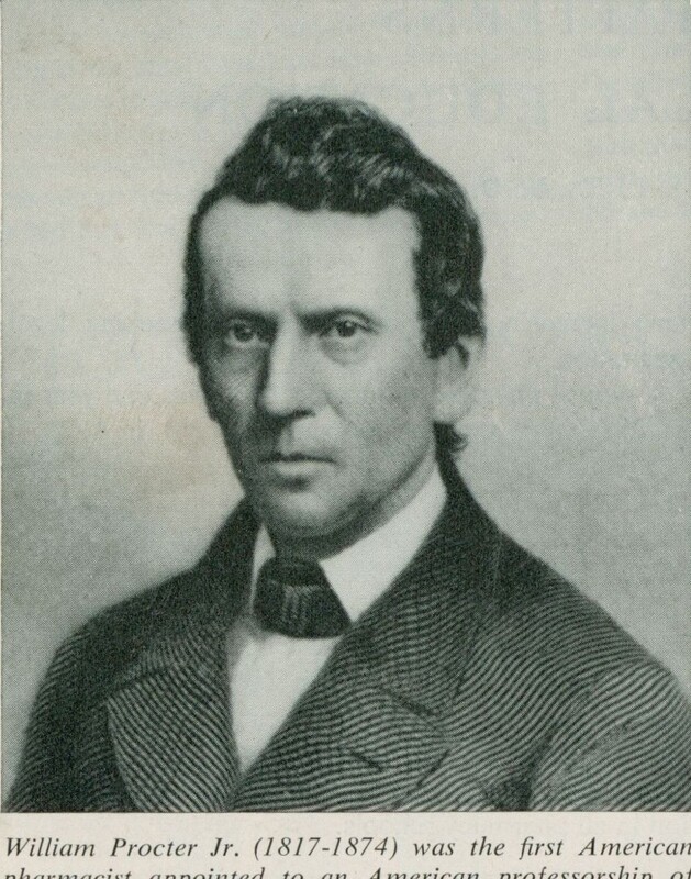 Portrait of American pharmacist William Procter Jr.