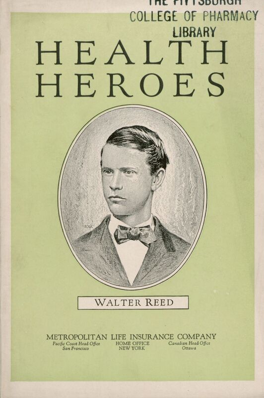 Portrait of American physician Walter Reed.