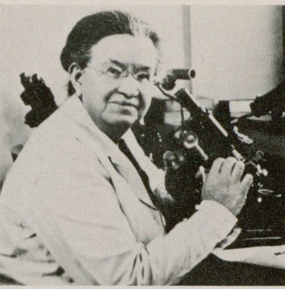 Portrait of American scientist Florence Rena Sabin.