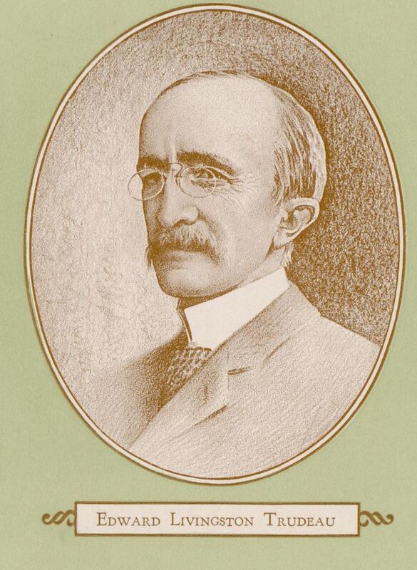 Portrait of American physician Edward Livingston Trudeau. 