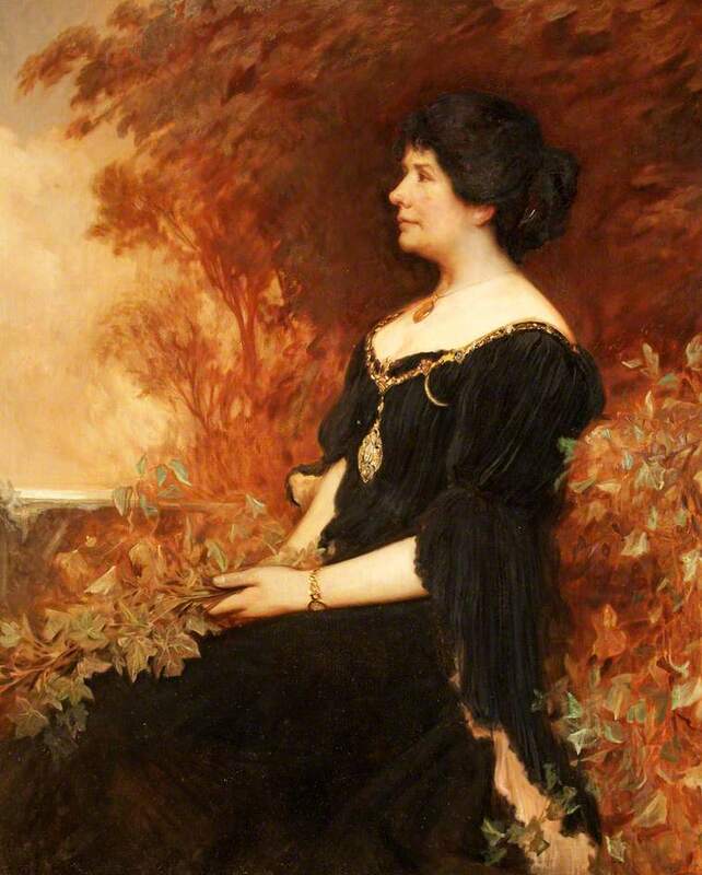 Portrait of Alice Stopford Green.
