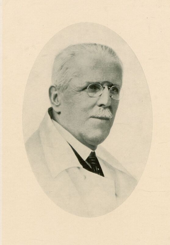 Portrait of [Austrian] surgeon Rudolph Maresch 