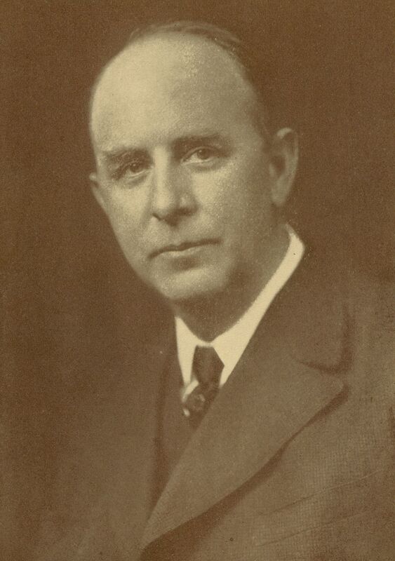 Portrait of American physician Alfred Burdick.