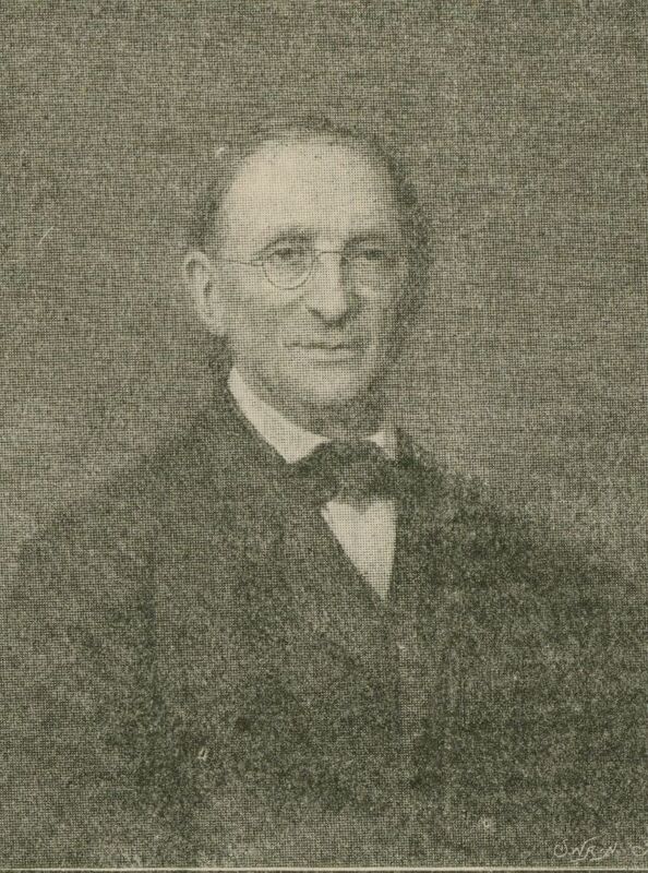 Portrait of German physician Carl Ludwig.