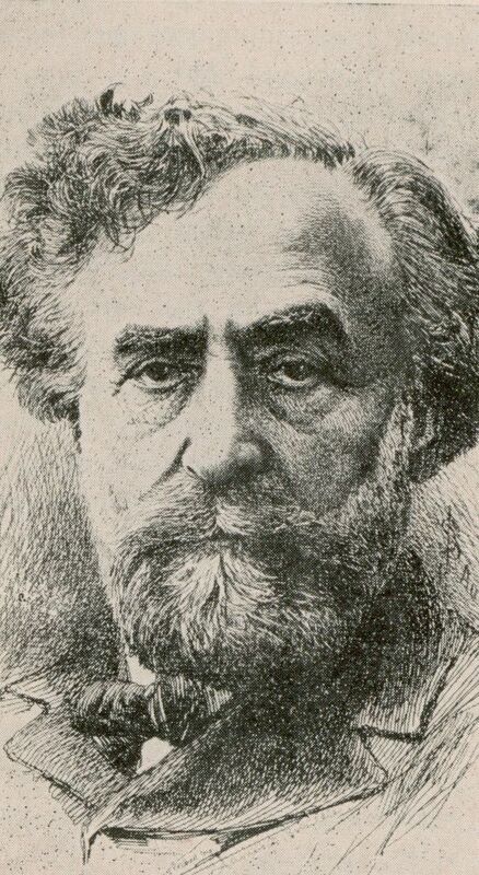 Portrait of American pediatrician Abraham Jacobi. 