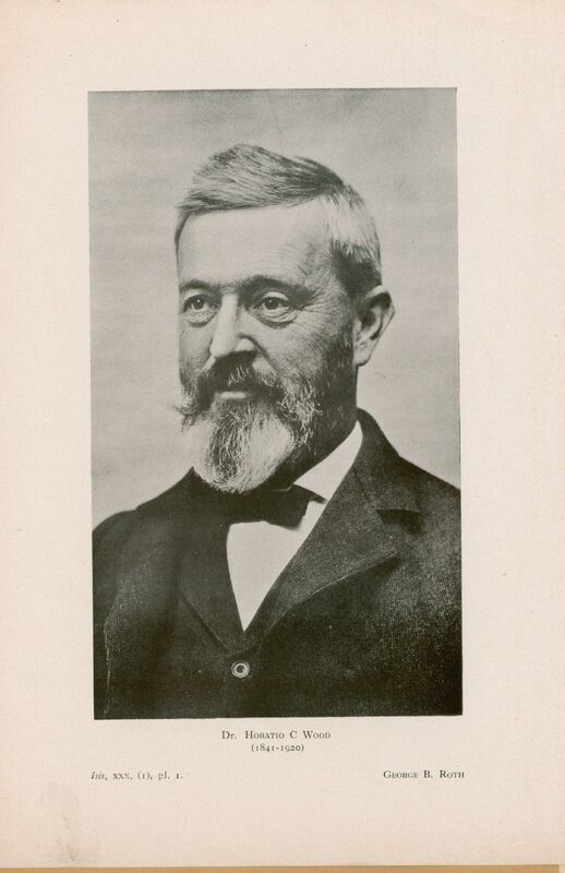 Portrait of Dr. Horatio C. Wood (1841-1920)