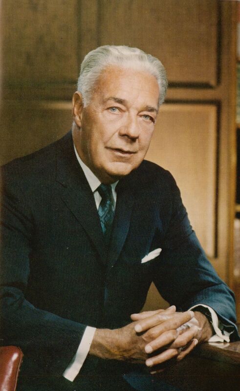 Portrait of American dentist Emory W. Morris.
