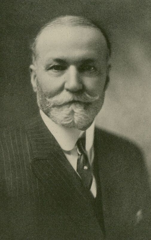 Portrait of American surgeon John B. Murphy 
