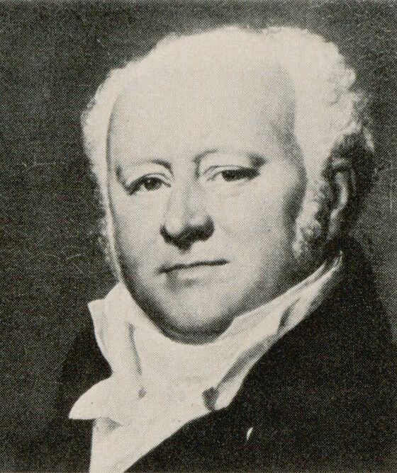 Portrait of French physician Jean-Nicolas Corvisart