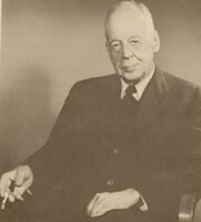 Portrait of American pharmacist Alfred Newton Richards 