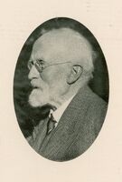 Portrait of German zoologist Richard V. Hertwig.