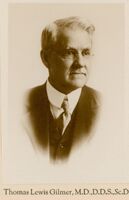 Portrait of American dentist Thomas Lewis Gilmer.