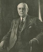 Portrait of American businessman Joseph Kirby Lilly.