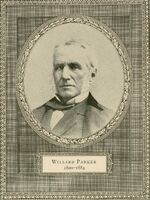 Portrait of American physician Willard Parker. 
