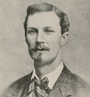 Portrait of American physician George Huntington.