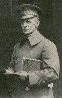 Portrait of American neurosurgeon Harvey Cushing.