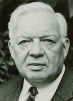 Portrait of German surgeon Werner Forssmann. 