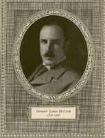 Portrait of American surgeon Andrew James McCosh. 
