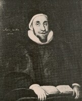 Portrait of English physician Robert Burton
