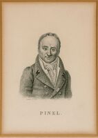 Portrait of French physician Philippe Pinel.