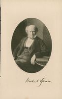 Portrait of British sociologist Herbert Spencer.