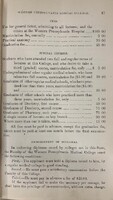 Single page of an open book showing typewritten text that lists out fees of medical school and their associated costs.