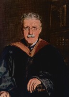 Portrait of American neurosurgeon Charles Harrison Frazier.