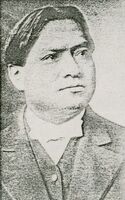 Portrait of Native American physician Carlos Montezuma.