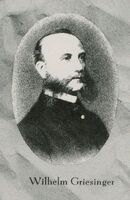      Portrait of German psychiatrist Wilhelm Griesinger.