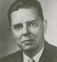 Portrait of American physician Philip Showalter Hench.