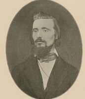 Portrait of American pharmacist John Michael Maisch.